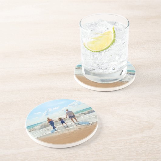 Dessous De Verre En Grès Photo de Custom (Côté)