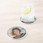 Dessous De Verre En Grès Photo moderne - Texte rétro - Personnel (Côté)