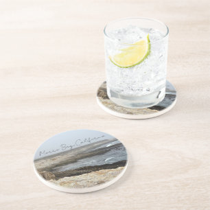 Dessous De Verre En Grès Photographie de l'océan à Morro Bay Californie