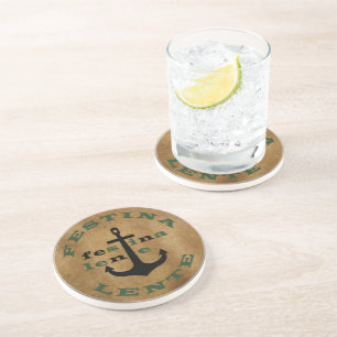 Dessous De Verre En Grès Phrase latin Festina lente
