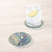 Dessous De Verre En Grès Pic pilé Articles coordonnés (Côté)