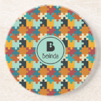 Pièces de puzzle esthétique vintage Motif