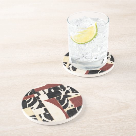 Dessous De Verre En Grès Pièces et pièces I (Côté)