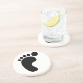 Dessous De Verre En Grès Pied gauche (Côté)