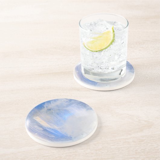 Dessous De Verre En Grès Pierre de la lune (Côté)