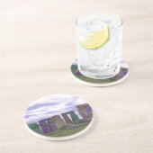 Dessous De Verre En Grès Pierre Henge (Côté)