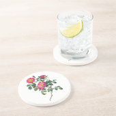 Dessous De Verre En Grès Pierre Joseph Redoute Roses (Côté)