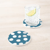 Dessous De Verre En Grès pilules bleues (Côté)