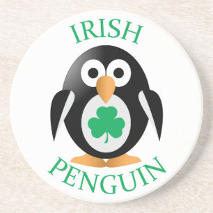 Dessous De Verre En Grès Pingouin irlandais