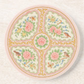 Dessous De Verre En Grès Pink Antique Rose Sandstone Coaster (Devant)