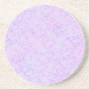 Dessous De Verre En Grès Pink Pastel