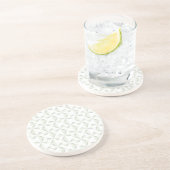 Dessous De Verre En Grès Pinwheels de Silver (Côté)