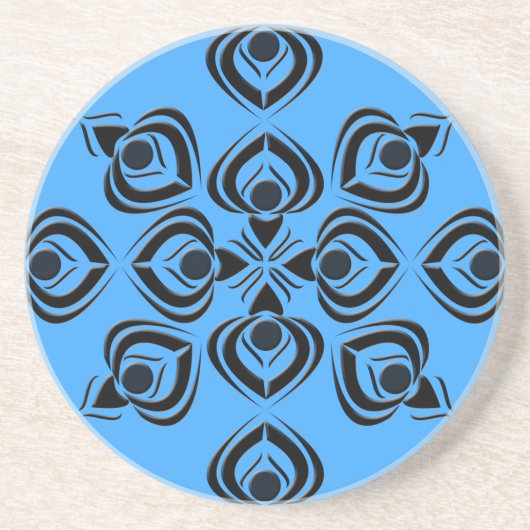 Dessous De Verre En Grès Pique (Devant)