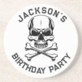 Dessous De Verre En Grès Pirate Party (Devant)