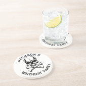 Dessous De Verre En Grès Pirate Party (Côté)