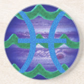 Dessous De Verre En Grès Pisces (Devant)