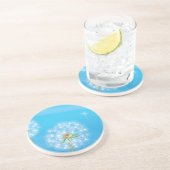Dessous De Verre En Grès Pissenlit (Côté)