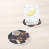 Dessous De Verre En Grès Pissenlit (Côté)