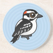 Dessous De Verre En Grès Pivert duveteux (Devant)