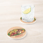 Dessous De Verre En Grès Pizza (Côté)