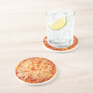 Dessous De Verre En Grès Pizza au fromage ordinaire