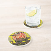 Dessous De Verre En Grès Pizza Beast (Côté)