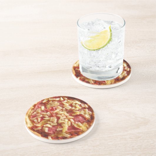 Dessous De Verre En Grès Pizza canadienne (Côté)