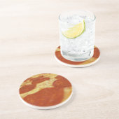 Dessous De Verre En Grès pizza pepperoni (Côté)