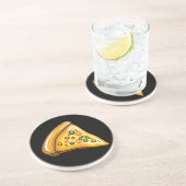 Dessous De Verre En Grès Pizza Slice (Côté)