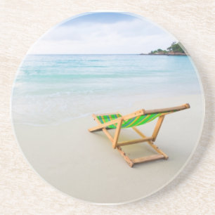 Dessous De Verre En Grès Plage