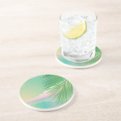 Dessous De Verre En Grès Plage (Côté)