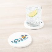 Dessous De Verre En Grès Plage de Pensacola (Côté)