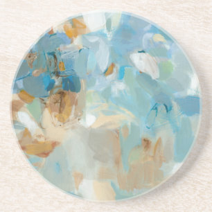 Dessous De Verre En Grès Plage d'étincelle