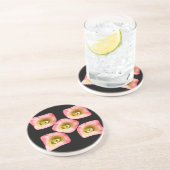 Dessous De Verre En Grès Plaisir Floral (Côté)