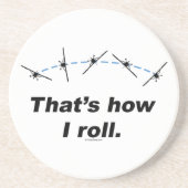 Dessous De Verre En Grès Plan : comment rouler (Devant)