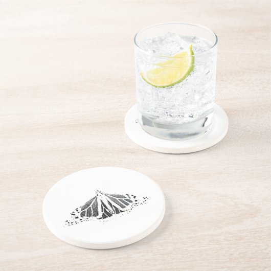 Dessous De Verre En Grès Plan Monarque (Côté)