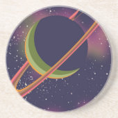 Dessous De Verre En Grès Planètes et étoiles (Devant)