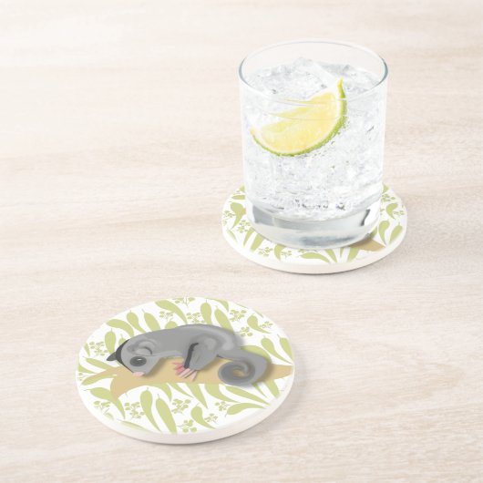 Dessous De Verre En Grès Planeur à sucre australien (Côté)