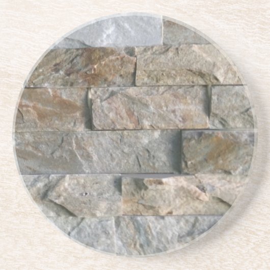 Dessous De Verre En Grès Plaques de granit empilées (Devant)