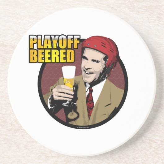Dessous De Verre En Grès Playoff de hockey Beauté (Devant)
