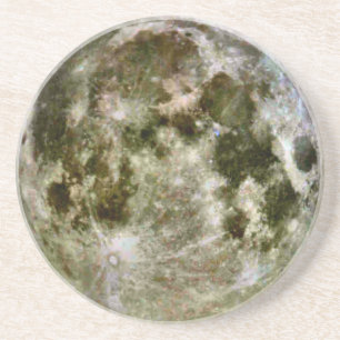Dessous De Verre En Grès Pleine lune