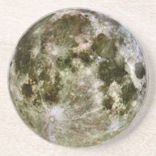 Dessous De Verre En Grès Pleine lune (Devant)