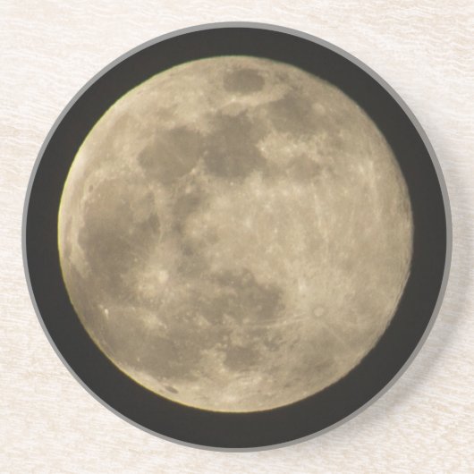 Dessous De Verre En Grès Pleine lune (Devant)