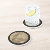 Dessous De Verre En Grès Pleine lune (Côté)