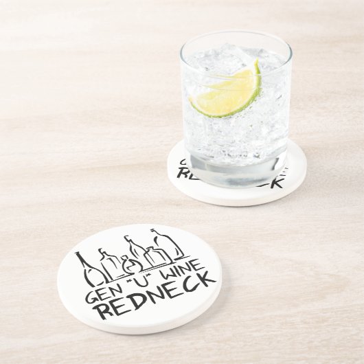 Dessous De Verre En Grès Plouc véritable (Côté)