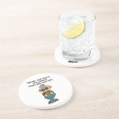 Dessous De Verre En Grès Plus d'Humours au chocolat (Côté)