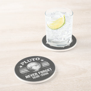 Dessous De Verre En Grès Pluton N'oublie Jamais