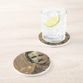 Dessous De Verre En Grès Poe Collage (Côté)