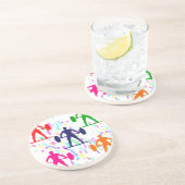 DESSOUS DE VERRE EN GRÈS POIDS (Côté)