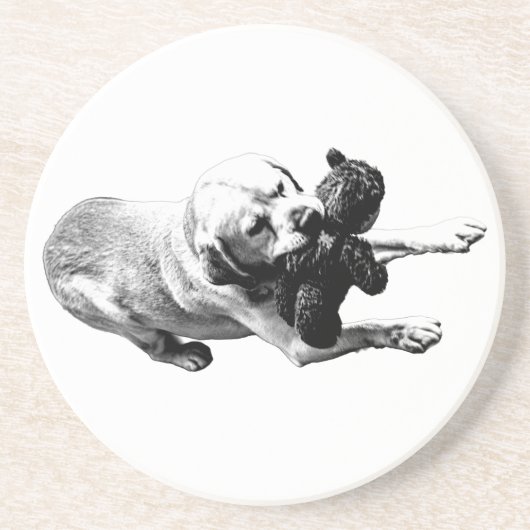 Dessous De Verre En Grès Poignée de prix (Devant)